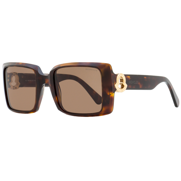 Moncler Promenade Sunglasses - Havana Frame with Red/Brown Lens - ML0244-52E Moncler | Accessories | Moncler Promenade Sunglasses Havana  main image 4